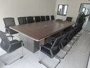 辦公家具會(huì )議桌長(cháng)桌簡(jiǎn)約現代辦公桌長(cháng)方形板式會(huì )議室桌椅組合 3.0*1.4米會(huì )議桌 曬單實(shí)拍圖