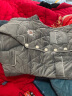从心 夹棉睡衣男冬季三层加厚保暖珊瑚绒睡衣男法兰绒家居服套装 C 8638（有M码） L（高168-173重100-140斤） 实拍图