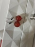 煙雨江南煙雨江南紅色瑪瑙耳環(huán)高級(jí)感簡約氣質(zhì)耳墜復(fù)古耳飾品仙氣優(yōu)雅百搭 精品925銀耳鉤 曬單實(shí)拍圖