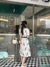 薇洛萱2025夏季新款連衣裙女裝時(shí)尚氣質(zhì)收腰顯瘦洋氣中長(cháng)款夏天裙子8058 圖片色 L 建議98-115斤 曬單實(shí)拍圖