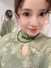 那遇高品質(zhì)綠玉髓串珠項(xiàng)鏈新中式S925銀扣輕奢小眾簡(jiǎn)約感輕奢鎖骨鏈女 4mm【約42cm】 曬單實(shí)拍圖