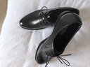 金利來(lái)（Goldlion）男鞋商務(wù)2025年秋冬正裝鞋系帶男士皮鞋男鞋德比鞋西裝鞋婚鞋 黑色款1/升級輕底（偏大一碼） 39 曬單實(shí)拍圖
