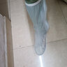 回力（Warrior）雨鞋套男女成人兒童款雨天防水不易滑加厚高筒雨靴長(cháng)筒套鞋HXL229 白色 XL 適合運動(dòng)鞋40-41 曬單實(shí)拍圖