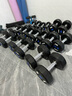 馬西（MASSFIT）PRO固定PU啞鈴男士健身家用定值商用啞鈴架私教12邊環(huán)保無味啞鈴 PU啞鈴【20KG*2支】 曬單實(shí)拍圖