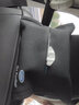 照啟工汽車車載紙巾盒袋掛式扶手箱創(chuàng)意布藝翻毛皮座椅后背車用抽紙盒袋 福特蒙迪歐金牛座?？怂垢ｎＫ固诫U者銳界銳際翼虎領(lǐng)界 黑色 曬單實拍圖