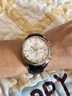 【二手95新】天梭TISSOT 經(jīng)典庫圖系列 男士腕表 精鋼 日歷功能 三眼計(jì)時(shí) 運(yùn)動(dòng)時(shí)尚送男友 機(jī)械白盤皮帶T035.627.16.031.00  單表 曬單實(shí)拍圖