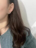 寶曼丹 BORMENDAM小珍珠耳釘女高級感輕奢小眾氣質(zhì)時(shí)尚百搭優(yōu)雅奢華風(fēng)耳環(huán)耳飾禮物 白色 曬單實(shí)拍圖