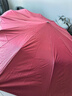 花瓣雨自動(dòng)雨傘男女折疊太陽(yáng)傘加大加固晴雨兩用防紫外線(xiàn)防曬加厚遮陽(yáng)傘 酒紅【自動(dòng)款】升級24骨加固黑膠 曬單實(shí)拍圖