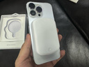 X·ONE磁吸無(wú)線(xiàn)充電寶器適用iPhone15超薄小巧蘋(píng)果14promax便攜13移動(dòng)電源12magsafe外接5000毫安 5000毫安啞光白20W快充|續航增強|強力吸附 曬單實(shí)拍圖