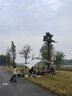 探險者（TAN XIAN ZHE）天幕帳篷露營(yíng)天幕戶(hù)外8-10人露營(yíng)裝備全套防曬蝶形防雨防風(fēng)遮陽(yáng)棚 【30㎡】天幕+大碳鋼桌+克米特椅 曬單實(shí)拍圖