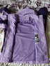 BRELRMON風(fēng)衣外套情侶款單層沖鋒衣防風(fēng)登山服春秋工裝夾克薄款連帽運動(dòng)服 1858紫色-女 M 曬單實(shí)拍圖