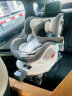感恩西亚儿童安全座椅0-12新生婴儿宝宝车载座椅360度旋转汽车用可坐 升级侧翼加强版-绅士灰 实拍图