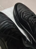 卡帝樂(lè )鱷魚(yú)（CARTELO）男鞋秋真皮頭層牛皮全黑運動(dòng)鞋男厚底超輕便系帶休閑鞋跑步鞋新品 黑色 (四季款) 41 曬單實(shí)拍圖