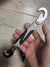 南威多功能衛(wèi)浴管鉗萬(wàn)能扳手工具套裝活動(dòng)開(kāi)口扳手萬(wàn)用大號(hào)小號(hào)扳手 【自鎖萬(wàn)能扳手】大號(hào)30-60mm 曬單實(shí)拍圖