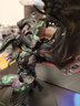 漫樂假日 wow魔獸爭霸世界伊利丹尤迪安惡魔獵手惡魔形態(tài)手辦玩偶模型擺件 惡魔形態(tài)伊利丹怒風-高33cm 曬單實拍圖