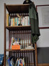 溪木工坊實木書架新中式博古架落地展示置物架老榆木客廳隔斷架子 【書房/茶室推薦】收納架組合 曬單實拍圖