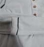 上寶麥秋款兒童連體睡衣男童加厚棉寶寶家居服長(cháng)袖透氣 灰藍色 130碼 曬單實(shí)拍圖