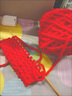 暢印 小熊?chē)碜约嚎梔iy毛線(xiàn)材料包手工編織圍巾冰條粗毛線(xiàn)送男女朋友 曬單實(shí)拍圖