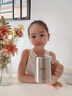 I'VE 316不銹鋼學(xué)生水杯單耳把手杯子幼兒園水杯帶蓋喝水杯茶杯保溫杯 【200ML無(wú)蓋/單耳】316歡樂(lè )貓 曬單實(shí)拍圖