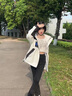 Hummel官方三合一可拆卸帽內(nèi)膽沖鋒衣男女秋季戶外旅行秋款夾克外套潮 卡其色 XS 曬單實拍圖