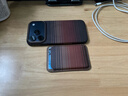 PITAKA適用磁吸手機蘋果iPhone16/15系列MagSafe手機芳綸纖維磁吸卡包銀行卡證件包可便攜輕薄雙卡卡夾 日落 曬單實拍圖