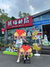妙奕嘉牛仔短褲女夏季裙褲新款2024年外穿女裝辣妹高腰牛仔褲熱褲超短褲 美式復(fù)古藍(lán)牛仔短褲 2XL 曬單實(shí)拍圖
