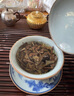 璽翰雅景德鎮老陶泥蓋碗純手工柴窯三才泡茶碗高端青花瓷功夫茶具 老陶泥 青花山水蓋碗 曬單實(shí)拍圖
