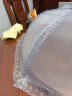 慕质（MUZHI） 饭菜罩子盖菜罩可折叠餐桌罩食物防苍蝇饭罩家用防尘罩伞夏季 高档浅灰色70cm圆形（更多人选） 实拍图