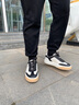 斐樂(lè )（FILA）官方男鞋摩登板鞋黃景瑜同款新款時(shí)尚休閑鞋運動(dòng)鞋 雪白/黑-SB 43 曬單實(shí)拍圖