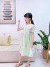 G.duck女童連衣裙2024新款夏季兒童韓系裙女孩洋氣裙子大童雪紡公主風(fēng)裙 圖片色 150 曬單實(shí)拍圖