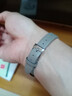 聚利時(shí)韓國品牌簡約大氣方形皮帶女士手表 女學(xué)生日常防水石英表JA-1123 灰色 曬單實(shí)拍圖