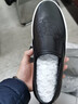 ELLE HOMME休閑鞋款透氣樂(lè )福鞋牛皮一腳蹬系列休閑皮鞋開(kāi)車(chē)鞋豆豆鞋 黑色HJH94173640 37 偏大建議拍下一碼 曬單實(shí)拍圖