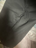 楠語(yǔ)秋（NANYUQIU）秋春加絨加厚款彈力牛仔褲男士韓版黑色修身小腳直筒青年休閑長(zhǎng) 黑色 常規(guī)款 33 建議140-150斤 曬單實(shí)拍圖