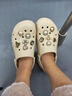 卡駱馳（crocs）貝雅云彩Clog洞洞鞋女鞋厚底涼拖戶外拖鞋沙灘涼鞋 W8 曬單實(shí)拍圖