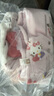 戴維貝拉【Hello Kitty聯(lián)名】冬裝睡衣女童法蘭絨家居服套裝造型 曬單實(shí)拍圖