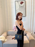 Cavion Koist包包女包輕奢新品單肩斜挎包女百搭女士包包送女朋友老婆生日禮物 黑金色 精美禮盒包裝 曬單實(shí)拍圖