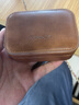 天天動(dòng)聽 Tinhifi 皮質(zhì)耳機(jī)盒 收納包 收納盒 迷你便攜袋 棕色 曬單實(shí)拍圖