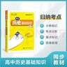 【迷你口袋書】高中歷史基礎(chǔ)知識(shí)9cm*12.5cm基礎(chǔ)知識(shí)手冊數(shù)理化語數(shù)英公式定律知識(shí)庫隨身記 曬單實(shí)拍圖