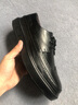 KGV男鞋布洛克商務(wù)休閑皮鞋潮流英倫風(fēng)韓版鞋雕花皮鞋男士厚底平底 黑色 38 【皮鞋尺碼】 曬單實(shí)拍圖