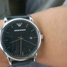 阿瑪尼（Emporio Armani）男表石英表經(jīng)典黑武士系列歐美簡(jiǎn)約休閑商務(wù)腕表情人節(jié)禮物送男友 AR2500【經(jīng)典黑武士】 曬單實(shí)拍圖