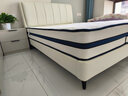 伊琦美（YIQIMEI）【正品保障】床雙人床1.8米1.5米皮床意式現代簡(jiǎn)約實(shí)木皮床主臥床 豪華版真皮單床+9區雙面床墊 1500mm*2000mm  框架結構 曬單實(shí)拍圖