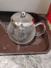 明尊（LIGHTKING）泡茶壺 耐熱玻璃茶具 不銹鋼內膽過(guò)濾花茶壺茶藝壺沖茶泡茶器 L-06（600ml） 曬單實(shí)拍圖