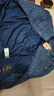 Levi's李維斯25年秋冬新款情侶同款美式休閑時(shí)尚牛仔羽絨服外套 深藍 M 曬單實(shí)拍圖