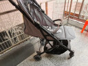 babyruler 婴儿推车可坐可躺轻便折叠伞车0-3岁宝宝车一键收车儿童手推车 【升级款】典雅灰（自带遮阳帘） 实拍图