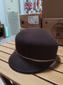 香雪羽秀貝雷帽子女秋冬時(shí)尚洋氣報童帽女士百搭羊毛馬術(shù)帽優(yōu)雅日系鴨舌帽 深咖色 均碼 56-58CM 曬單實(shí)拍圖