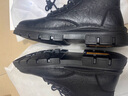 海瀾之家男鞋春季男靴2026新款馬丁靴男高幫棉鞋男士工裝靴大碼增高馬丁靴 黑色 43 曬單實(shí)拍圖