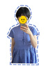 無(wú)印良品 MUJI IDEE 女式 平紋 無(wú)袖連衣裙 女裝裙子夏季 GAD13C4S 淺黃色 L (165/88A) 曬單實(shí)拍圖