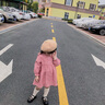 mlgt kids童裝女童連衣裙套裝春秋季寶寶長袖秋裝女孩碎花裙子兩件套 粉紅色 90 碼（建議80-90cm 1-2周歲) 曬單實拍圖