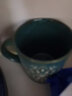 有谷窯日本進(jìn)口摩洛哥風(fēng)格陶瓷杯辦公室喝水杯子情侶家用咖啡杯女男瓷器  摩洛哥風(fēng)馬克杯 綠 曬單實(shí)拍圖