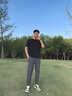 啄木鳥外套男春秋季新款商務(wù)休閑干部夾克男士寬松立領(lǐng)男裝衣服 豆灰 常規(guī) XL （建議120-135斤） 曬單實拍圖